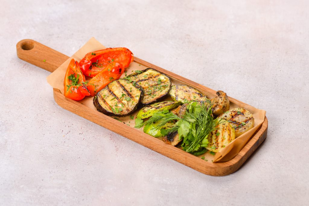 Ассорти овощей на углях