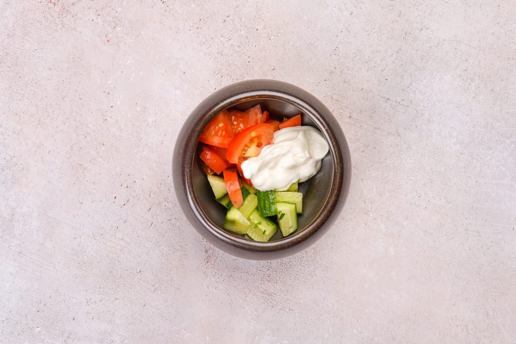 Детский салатик оджахи